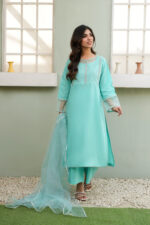 Light Blue Lawn Suit