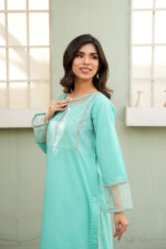 Light Blue Lawn Suit - Image 3