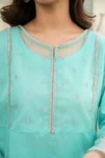 Light Blue Lawn Suit - Image 4