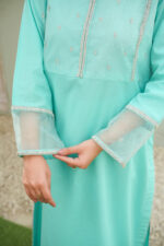 Light Blue Lawn Suit - Image 5