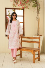 Printed Baby Pink Dress