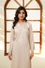 Ivory Grace Embroidered Cotton 2-Piece Suit - Image 2