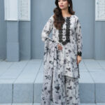 Monochrome Mist | Summer Linen 3-Piece