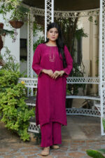 Plum Radiance Silk 3-Piece