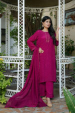 Plum Radiance Silk 3-Piece - Image 5