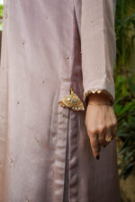 Rose Quartz Hand-Embellished Silk 3-Piece Suit - Image 6