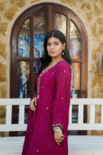 Magenta Royale Silk 3-Piece - Image 2