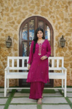 Magenta Royale Silk 3-Piece - Image 4