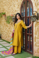 Golden Citrine Silk 3-Piece