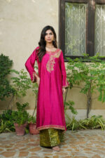 Fuchsia Royale Silk 3-Piece