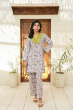 Multi-Coloured Printed Lawn Suit