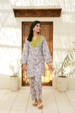 Multi-Coloured Printed Lawn Suit - Image 2