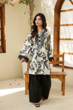 Ebony & Ivory Lawn Suit