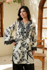 Ebony & Ivory Lawn Suit - Image 3