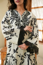 Ebony & Ivory Lawn Suit - Image 5