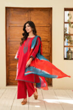 Red Wine Dress - Image 2