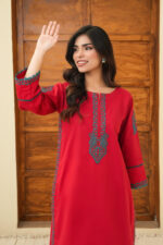 Red Wine Dress - Image 3