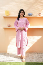 Blush Pink Essential Cotton 2-Piece Suit