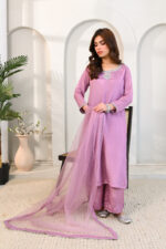 Lavender Grace Silk 3-Piece