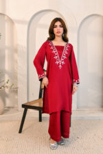 Crimson Noor Sheesha Silk 3-Piece - Image 3
