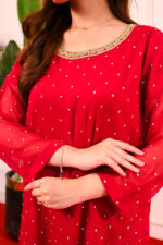 Pink Élan Chiffon 3-Piece - Image 4