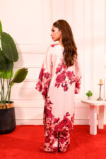 Blush Bloom Printed Silk 3-Piece - Image 3