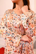 Golden Bloom Printed Silk 3-Piece - Image 4