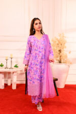 Lavender Bloom Lawn 3-Piece
